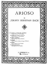 ARIOSO VIOLIN OR CELLO cover